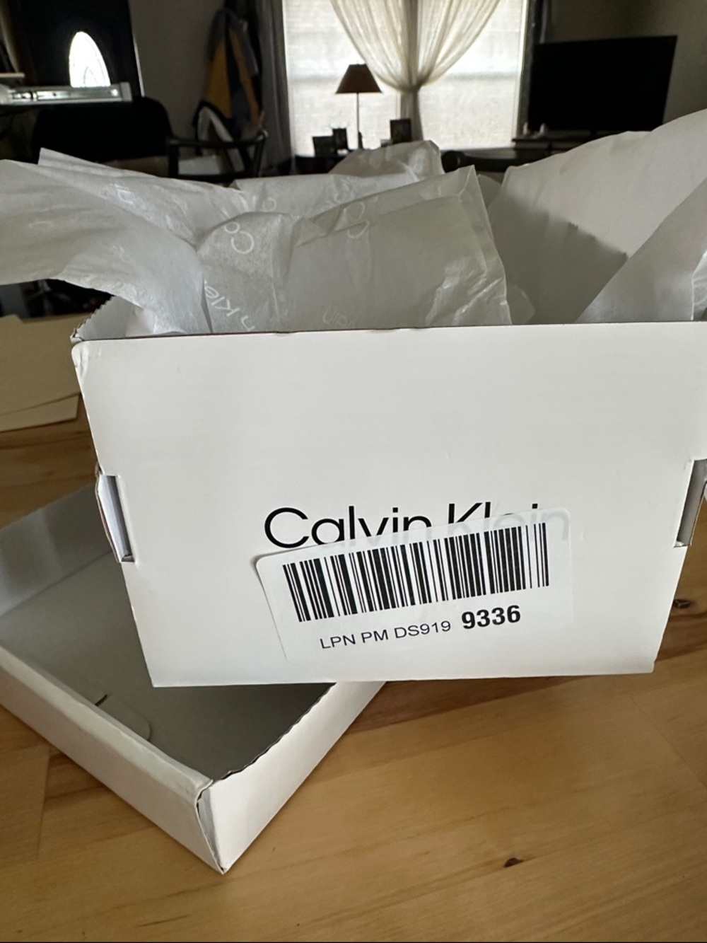 Calvin Klein Black Logo Loafers with Silver-Tone Buckle - Picture 7 of 7
